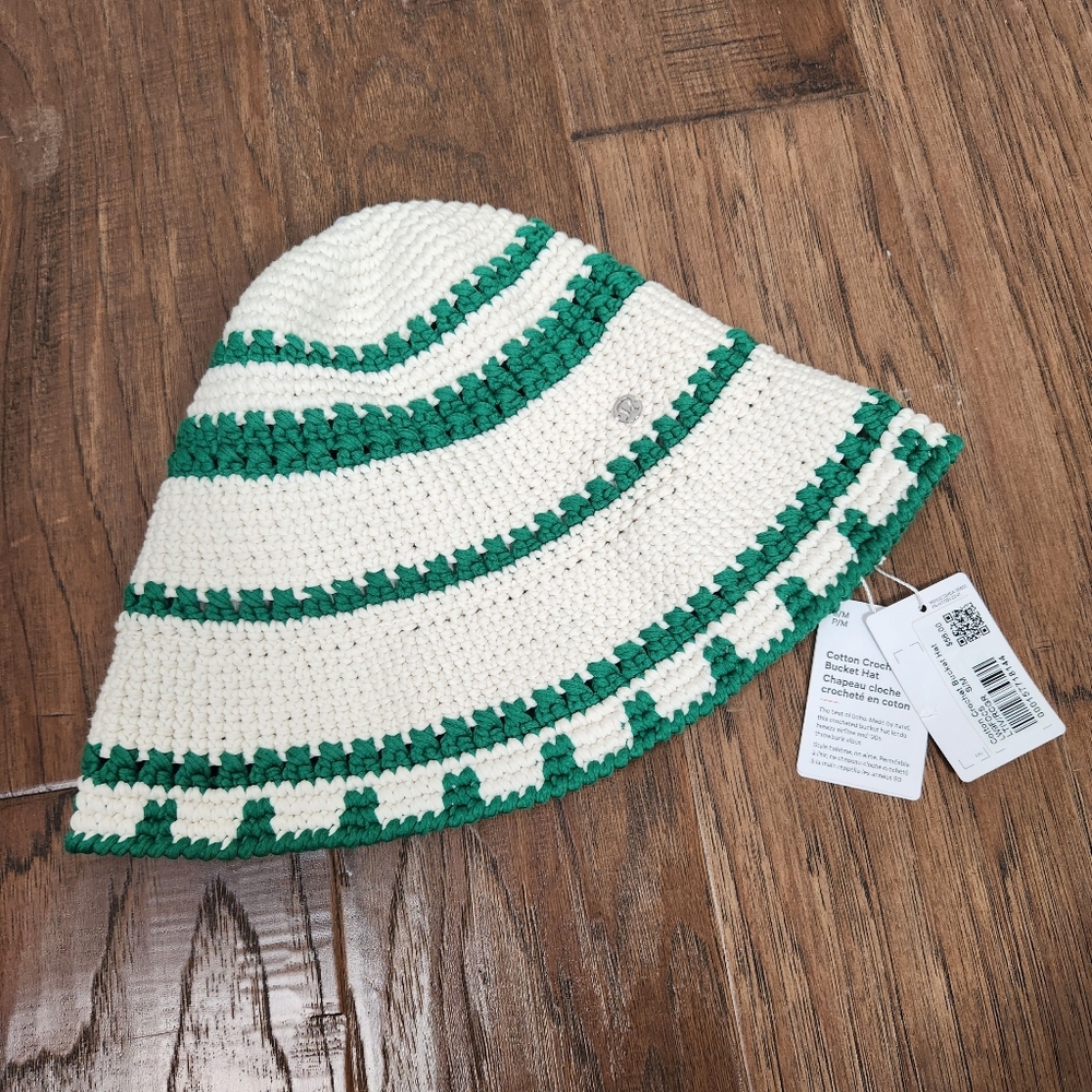 NWT LULULEMON Cotton Crochet Bucket Hat
